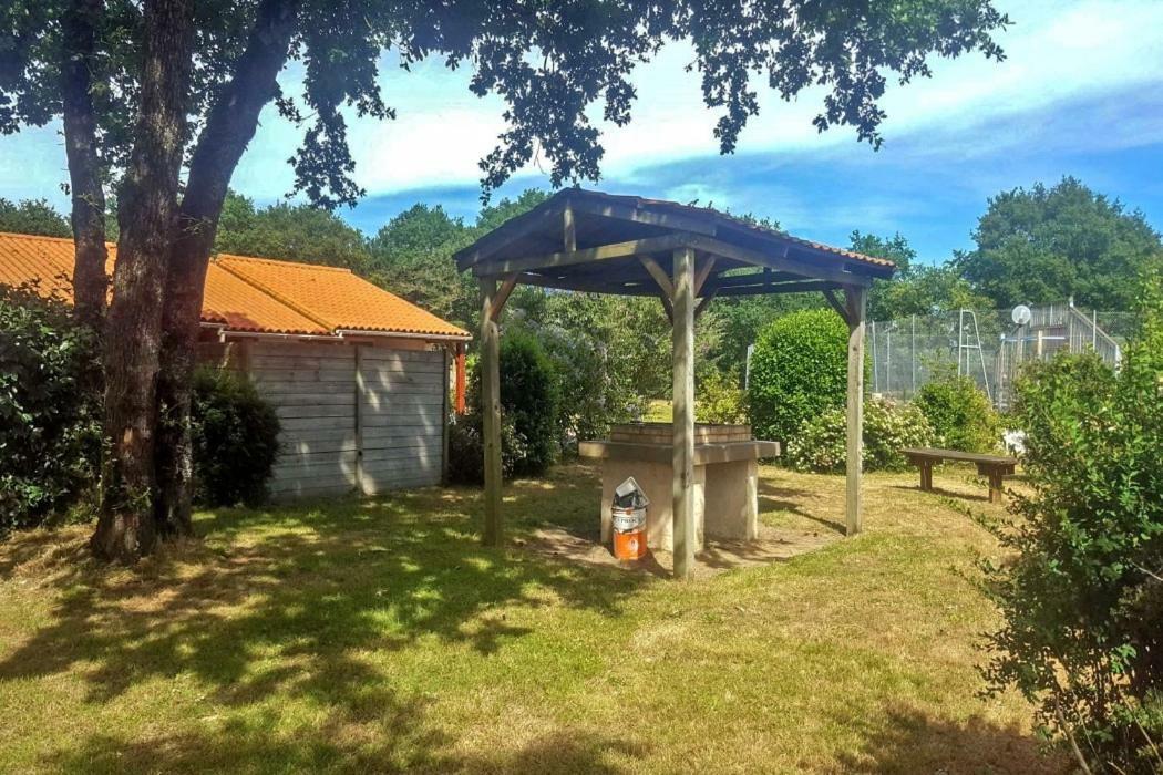 Mobil Home Climatise En Vendee La Boissiere-de-Montaigu Exteriör bild